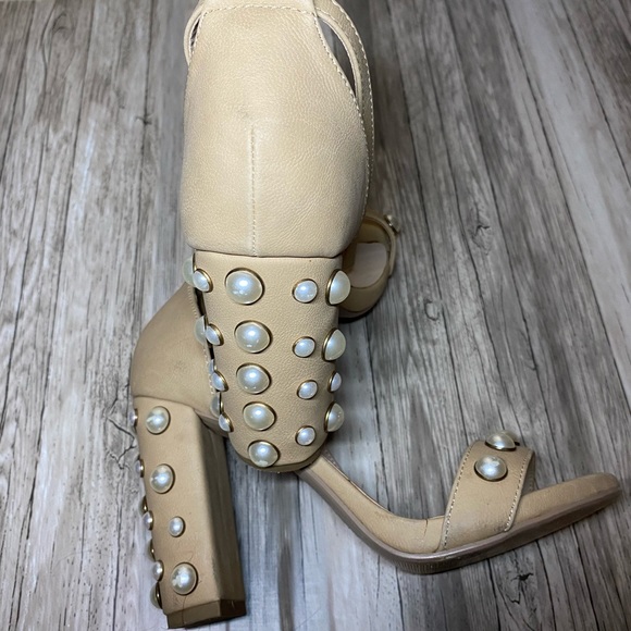 Agaci Pearl studded heels - Picture 2 of 4